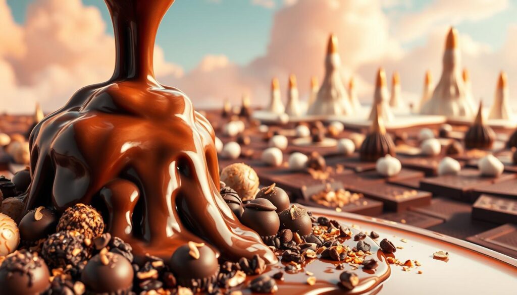 sonhar com chocolate